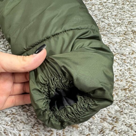 Michael Kors Kids Puffer Jacket Green Hooded Winter Coat Size (See Measurements) - Picture 7 of 16